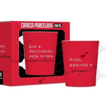 Caneca porcelana amor