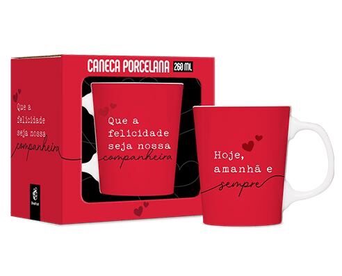 Caneca porcelana amor