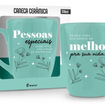 Caneca Porcelana Pessoas raras