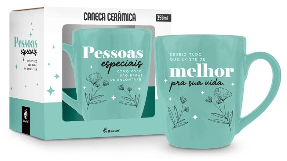 Caneca Porcelana Pessoas raras
