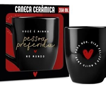 Caneca porcelana