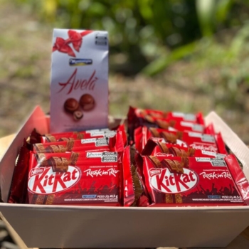 Cesta de chocolate P