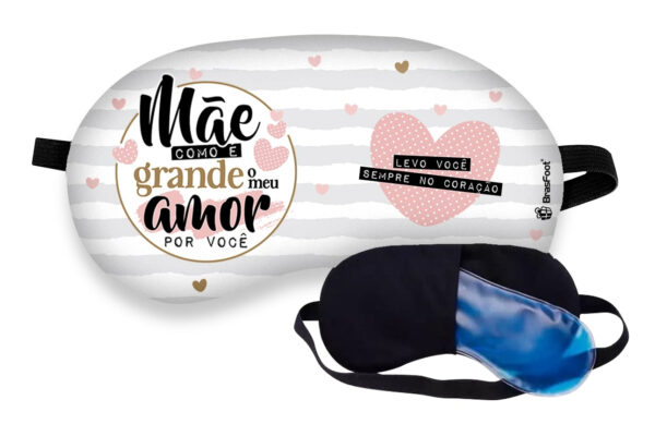 Máscara de dormir mãe