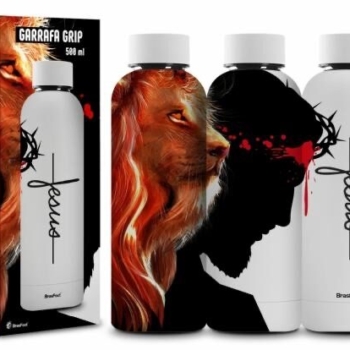 Garrafa térmica Grip Jesus
