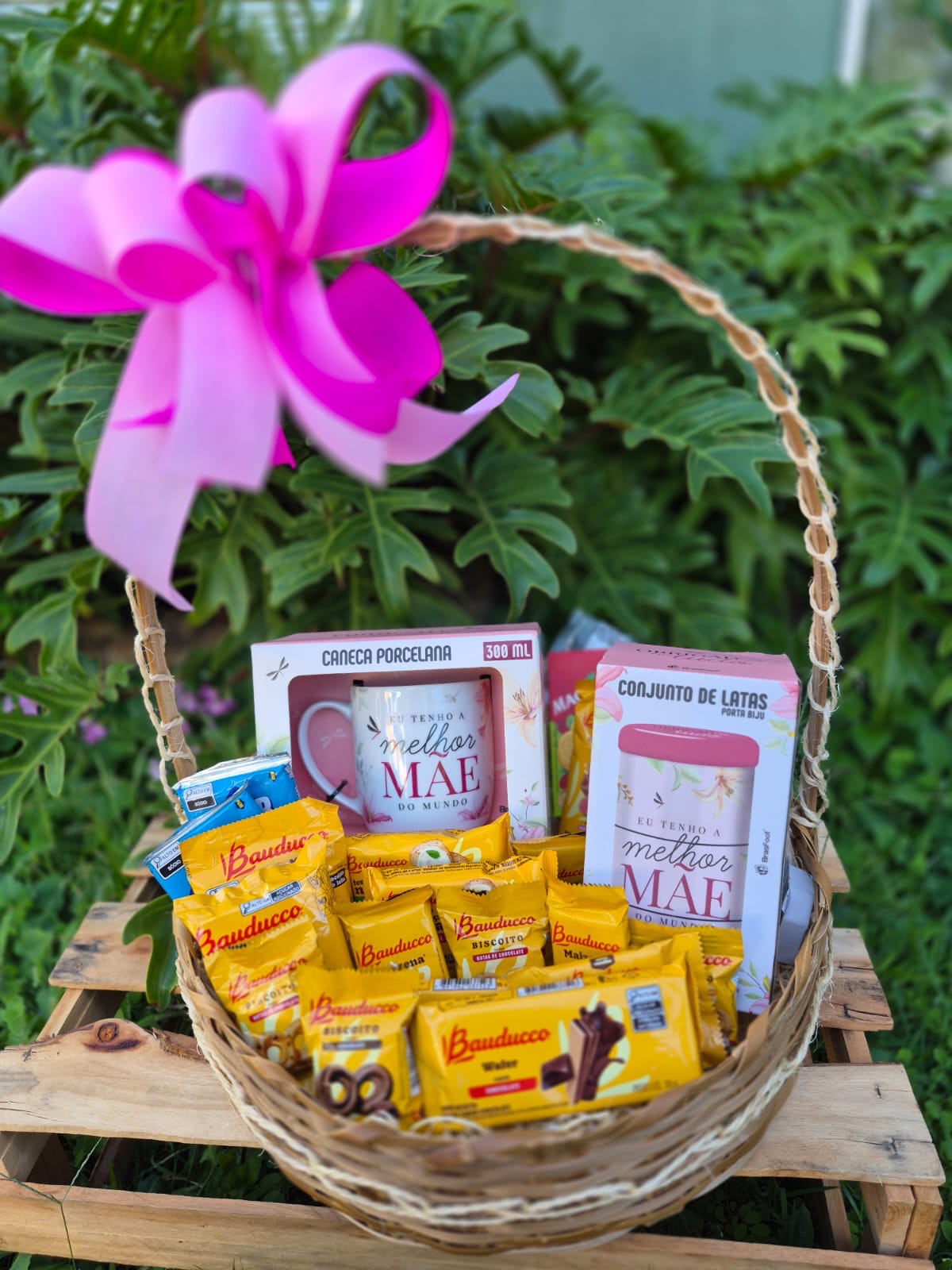 Cesta de café kit mãe