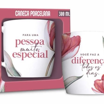 Caneca porcelana
