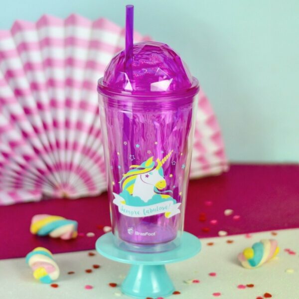 Copo Globo Unicórnio