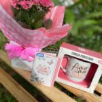 Flor da fortuna P com caneca